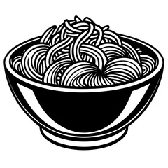 noodless outline coloring book page line art illustration digital drawing