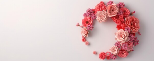 Artistic rendering of a breast cancer cell with floral elements, symbolizing beauty and hope in the fight, Floral Cancer Cell, beauty, hope