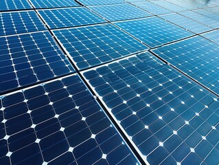 Solar power energy - Closeup of solar panels, pv, photovoltaics texture