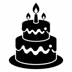 birthday cake illustration