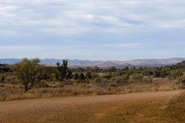 Mountains in the Australian Outback