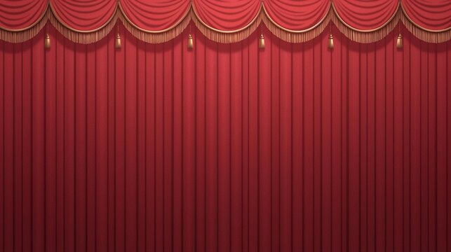 舞台のカーテンのテクスチャー1