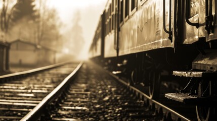 Cozy Scandinavian Winter Vibes: Snowy Window View with Macro Depth of Field and High Saturation