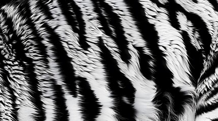 stripe animals jungle bengal tiger fur texture pattern seamless repeating white black. 