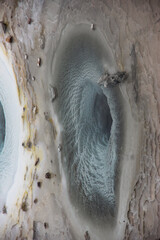 Mineral pools in Yellowstone National Park
