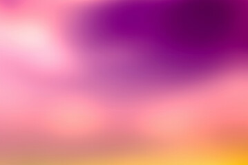 Abstract Orange and Purple Blurred Color Background