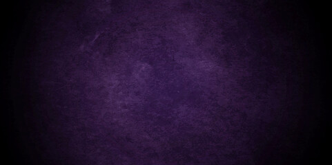 Abstract purple stone wall texture grunge rock surface. Old wall stone for dark and purple distressed grunge background wallpaper. rough concrete wall. dark black purple backdrop background.