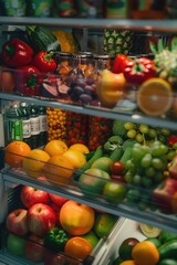 Fresh produce refrigerator contents