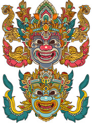 Obraz premium cartoon illustrator card or background .