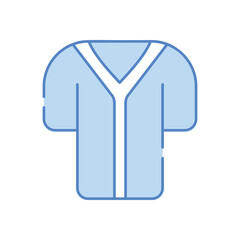 Baseball Jersey vector icon