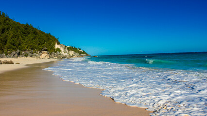 Obraz premium Horseshoe Bay Beach and Deep Bay Beach