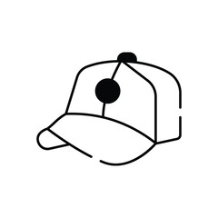 Baseball Cap vector icon