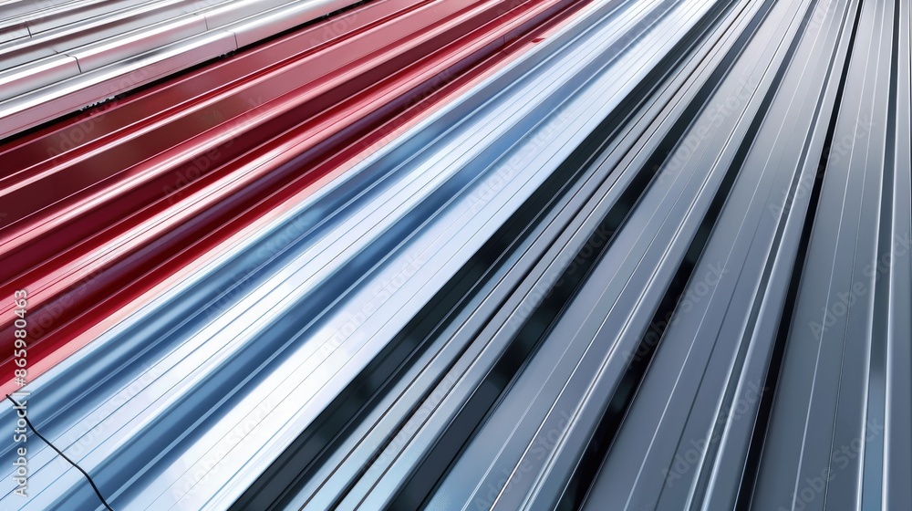 Poster galvanized sheets in multiple colors