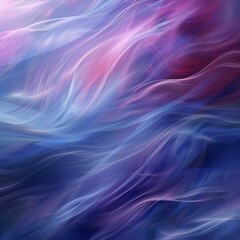 Fototapeta premium Abstract Digital Art With Blue And Pink Hues