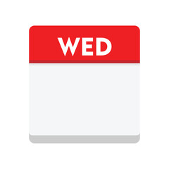 wednesday icon with white background