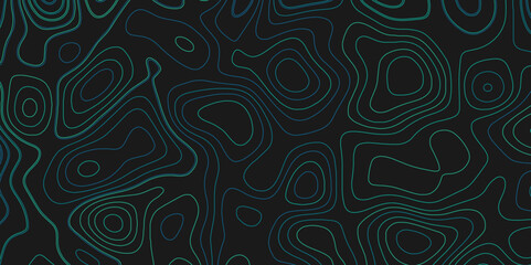 Trendy modern background and texture. Topographic multicolored linear background for design, abstraction with place for text.