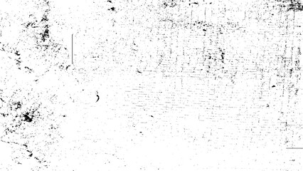 Scratched Grunge Urban Background Texture Vector. Monochrome abstract texture of dust, smudges, cracks, scuffs, scratches, chips to print. 