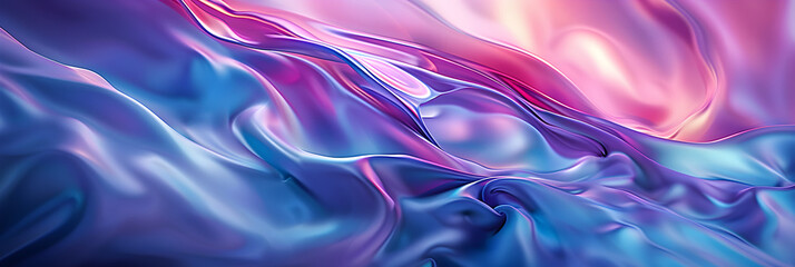 Ethereal Harmony: An Abstract Exploration of Light, Color, and Motion in a Serene Digital Landscape
