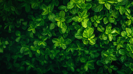 Obraz premium Mossy green hues blend seamlessly, evoking a sense of lush tranquility in the abstract background.