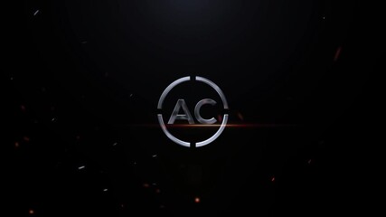 AC Logo Video, Cinematic Ac ca 3D Letter Logo Animation Videos For You