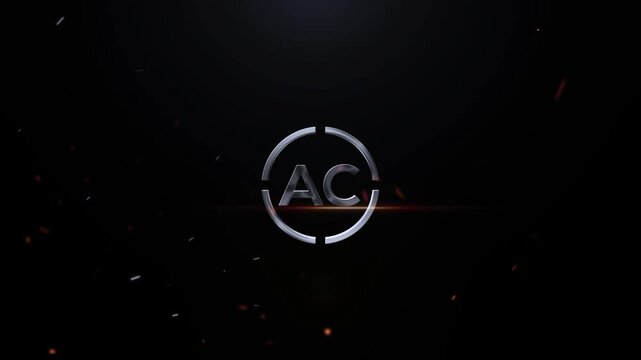 AC Logo Video, Cinematic Ac ca 3D Letter Logo Animation Videos For You