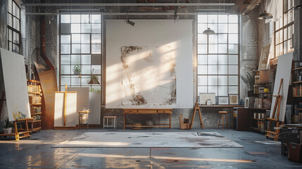 Artiest working room
