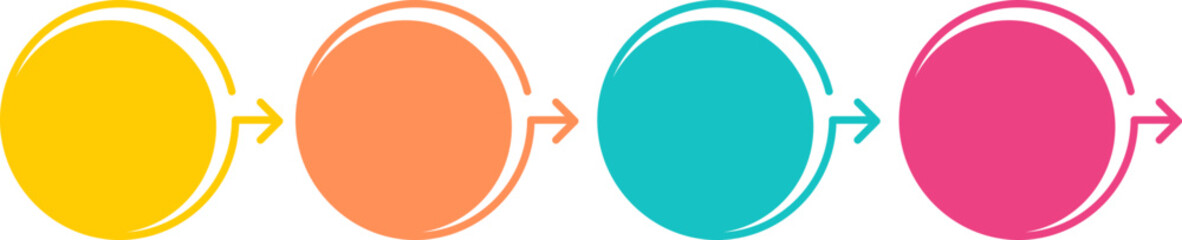 Milestone Company, Infographic simple design, Stroke line, pastel color