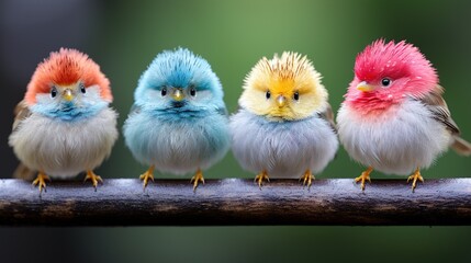 Obraz premium two chicken