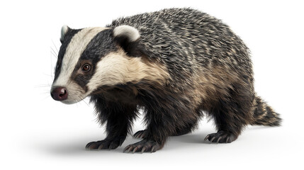 Fototapeta premium badger, no background 