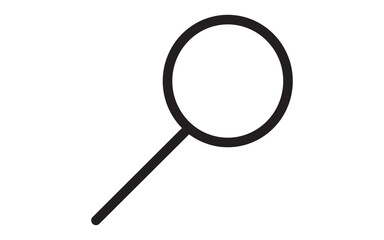 Search icon. Vector illustration.