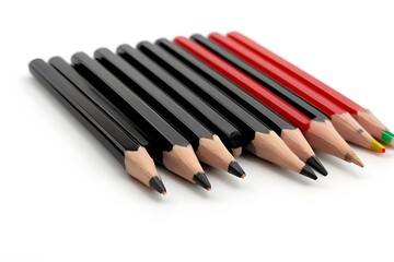 Naklejka premium pencil paint color