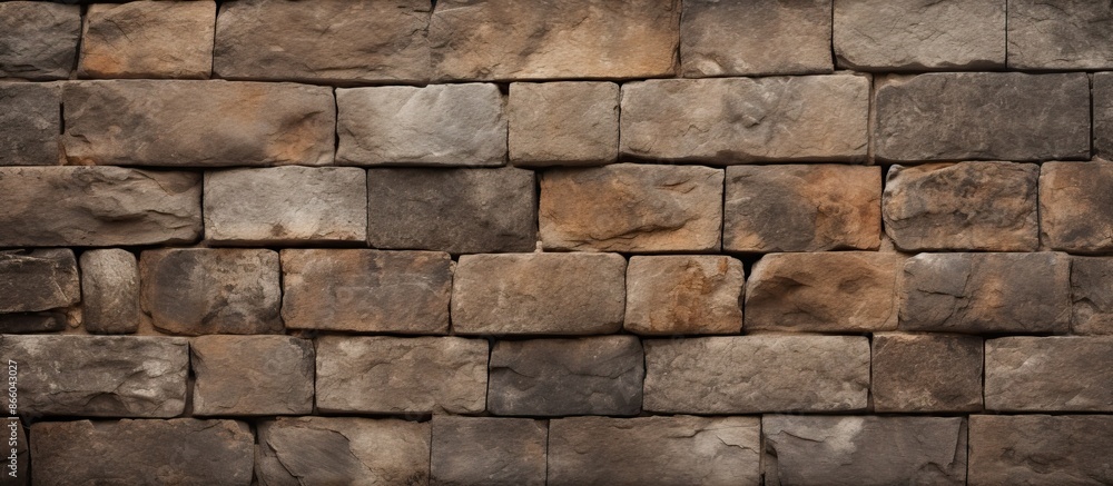 Poster Rugged stone texture providing a grungy background for the copy space image.