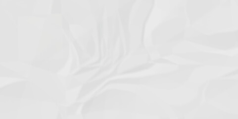 Crumpled wrinkle stain silk paper texture. wrap aged paper crumpled texture. white fabric crushed textured crumpled.