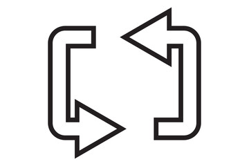 Retweet Vector Icon