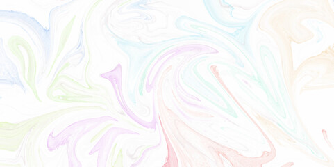 The texture of mix color and white marble pattern modern style Liquid background. colorful marble pattern of the blend of curves. Acrylic painting with colorful shiny gradient Design Projects and Text