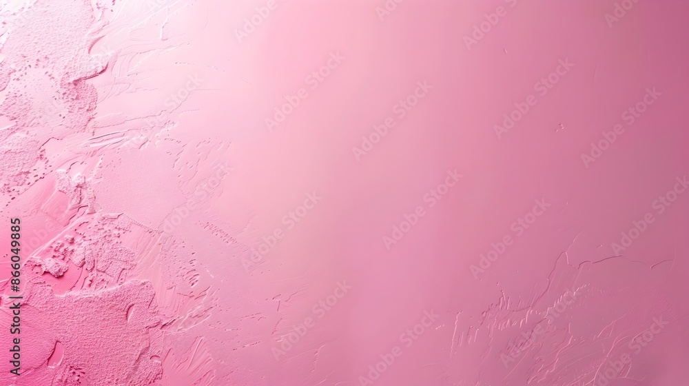 Wall mural Soft Pastel Pink Gradient Background Ideal for Beauty Product Mock Up and Branding Concepts