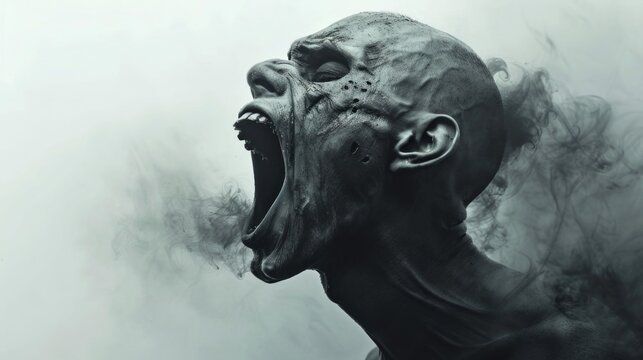 A Ghastly Scream Through the Mist - Powered by Adobe