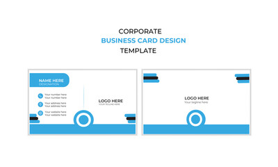Modern business card-creative and clean business card and visiting card design template.
