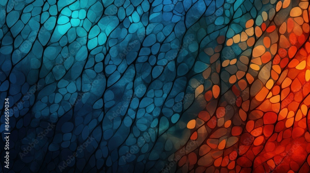 Poster intricate brain visualization showcasing vibrant neural networks in their splendor.