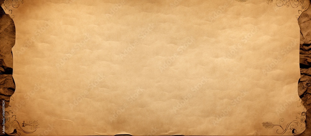 Poster Background with a note on a piece of paper with space for copying images.