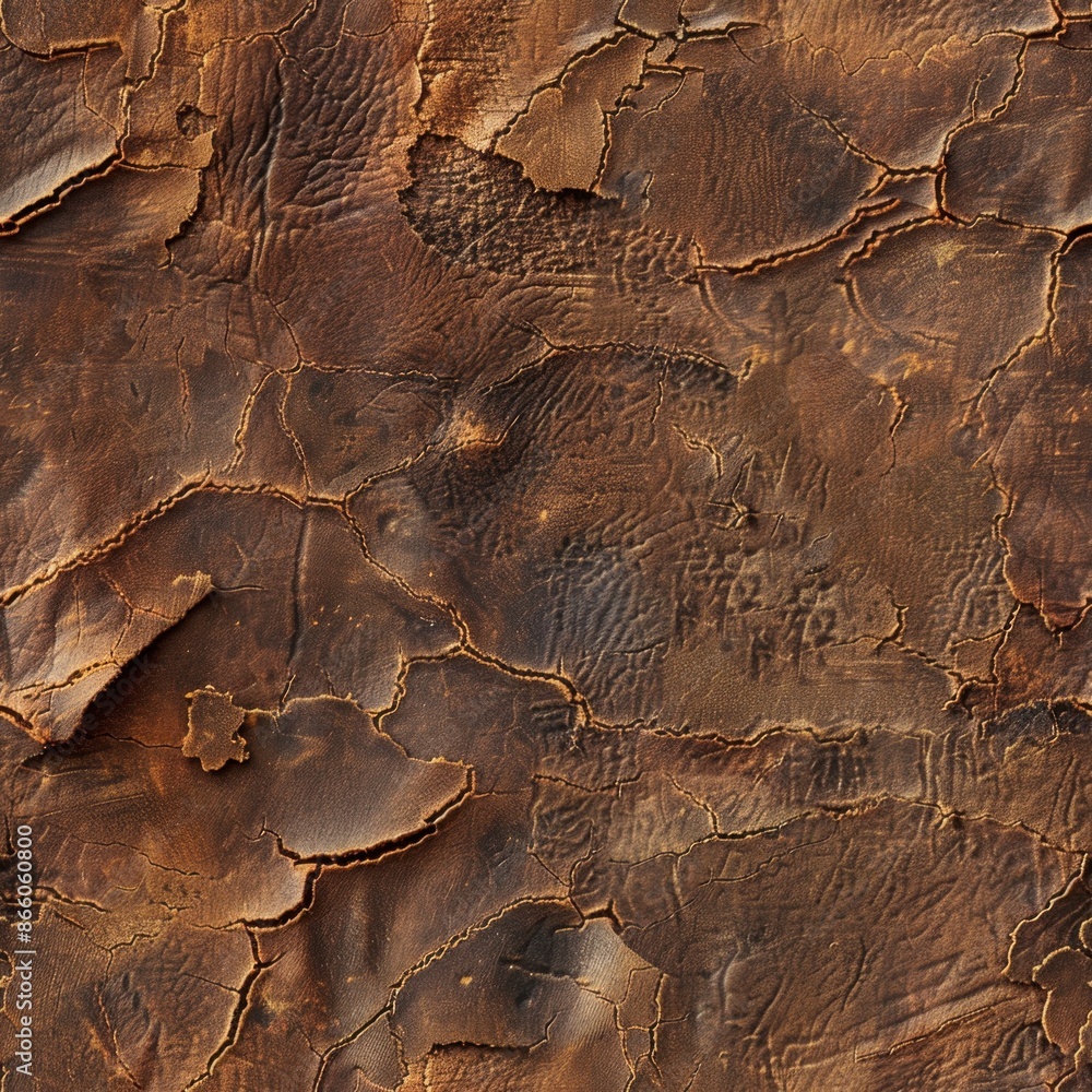 Poster minimal seamless pattern of aged leather. the distressed texture adds depth and character, ideal for