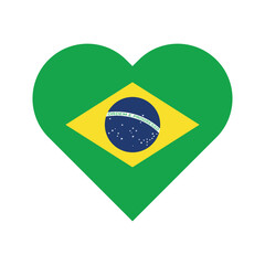 Obraz premium Flag of Brazil