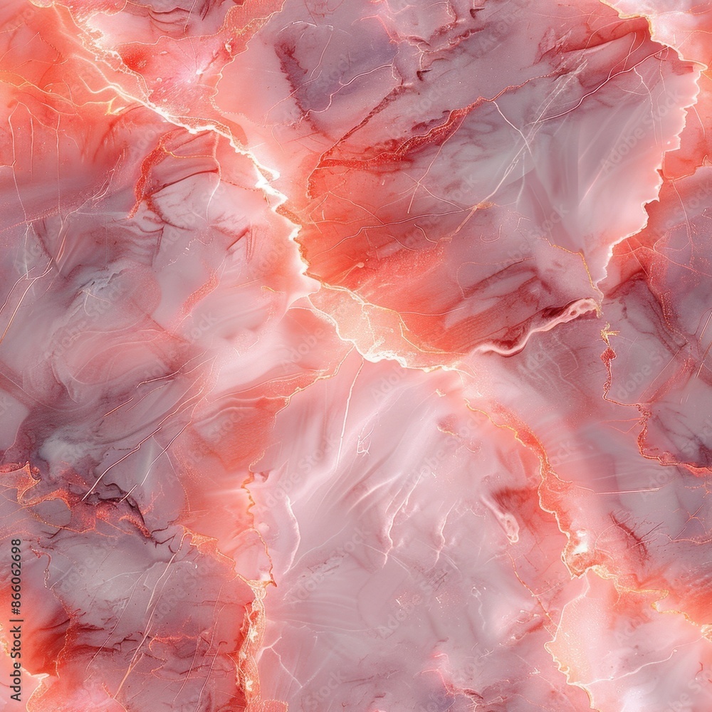 Poster a seamless glossy marble pattern in minimalistic design. soft, reflective surfaces with subtle veini