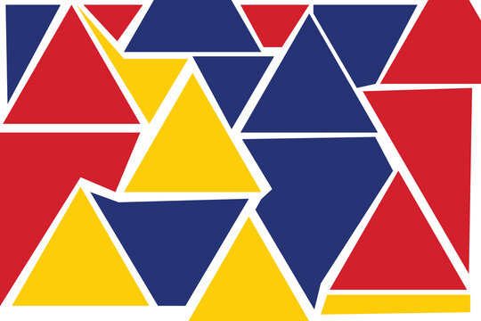 Venezuela Independence Day Celebration Abstract Background Landscape Shape for your graphic resource