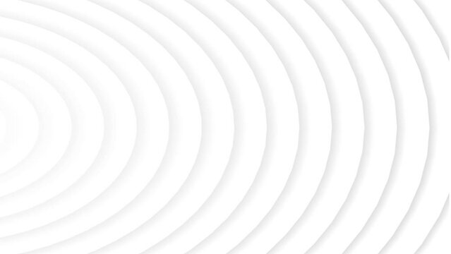 abstract liquid  flowing in gray color animation on white background.