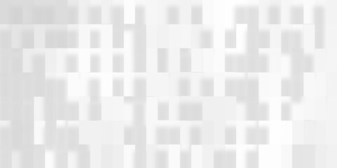 Geometric abstract white scaled cube boxes block background, seamless white or grey geometric business background, Abstract grey and white background with mosaic of white luxury pattern of squares.