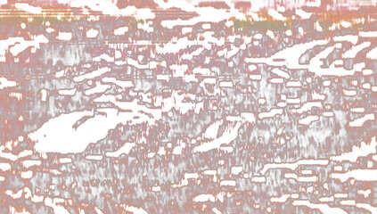 Digital errors on the screen. Colorful stripes noisy television screen