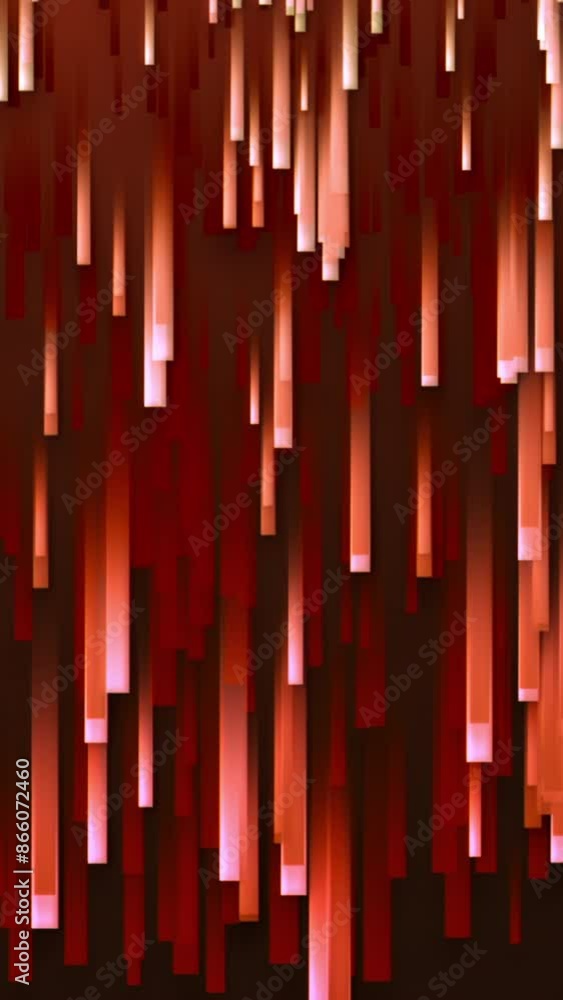 Poster background with lines moving down. motion. stream of lines moves down like rain. dangerous stream wi