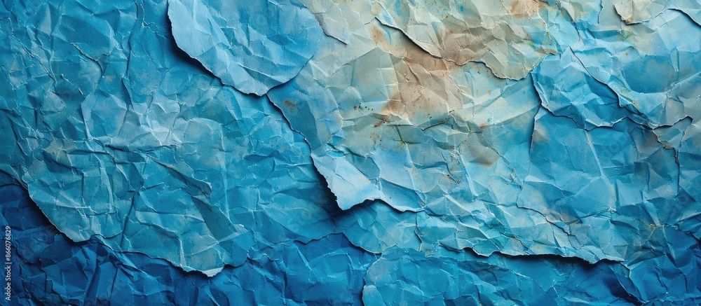 Poster background of recycled japanese paper texture with copy space image.