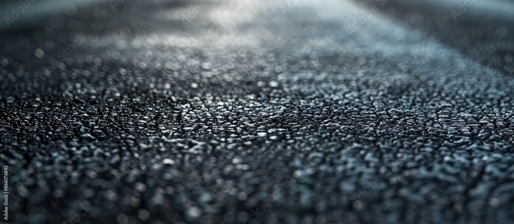 Aufkleber The road surface features an asphalt background with open copy space for images.